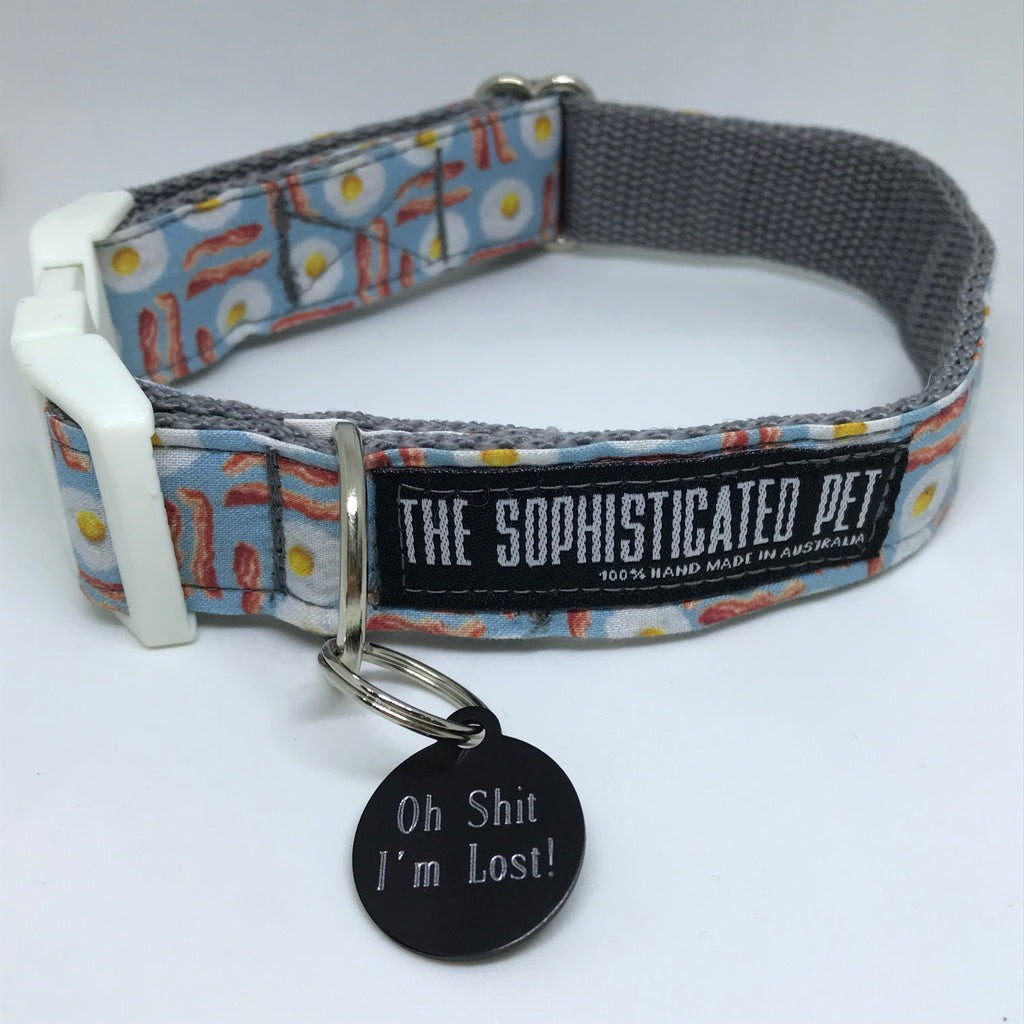 Oh Shit I'm Lost! - Dog Tags - The Sophisticated Pet