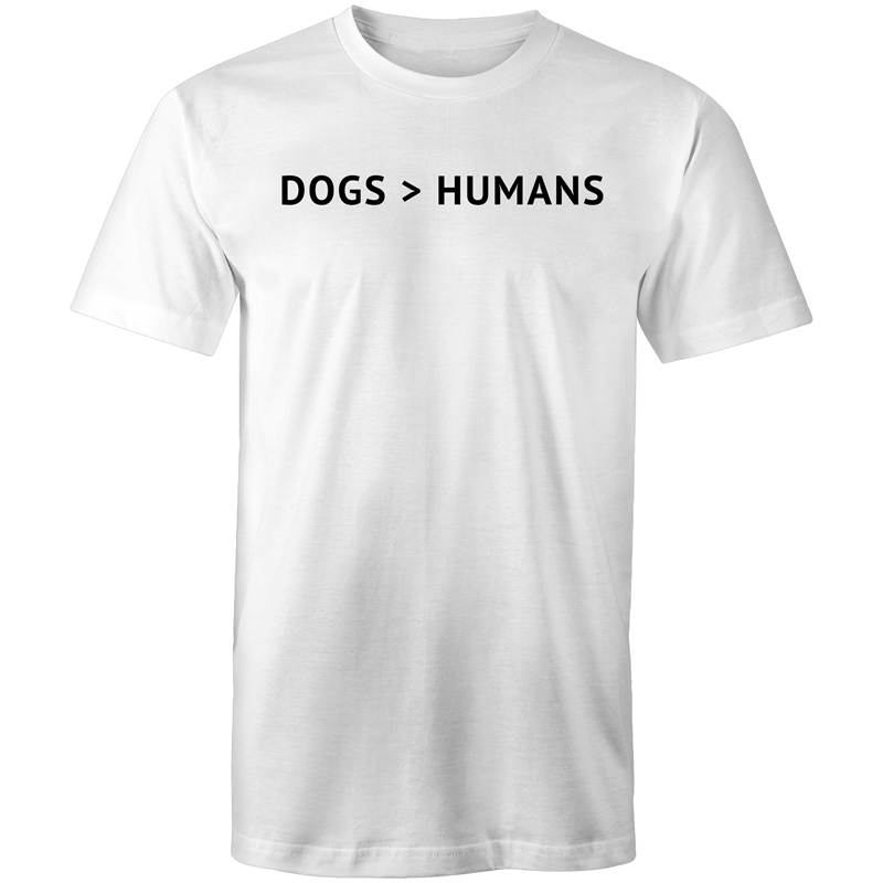Dogs > Humans - Men's Shirt - Human - The Sophisticated Pet