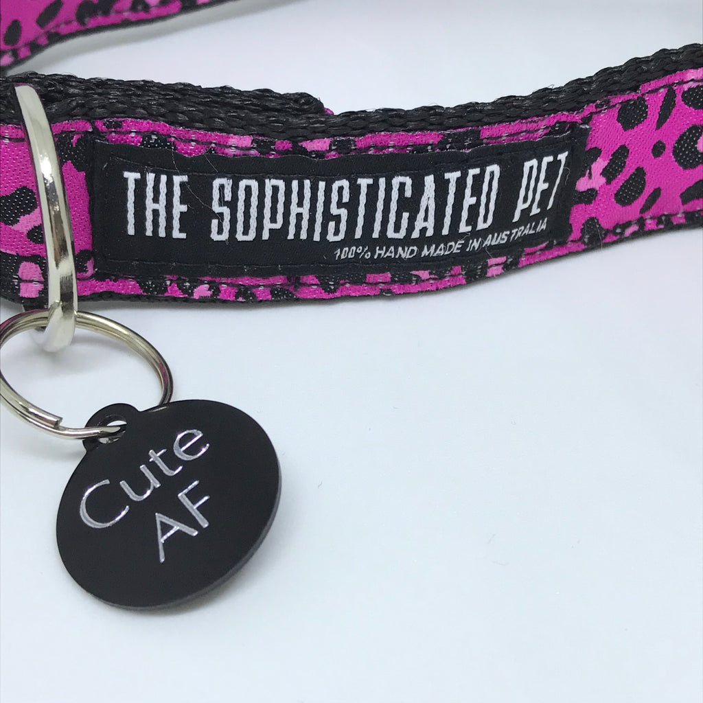 Cute AF - Dog Tags - The Sophisticated Pet