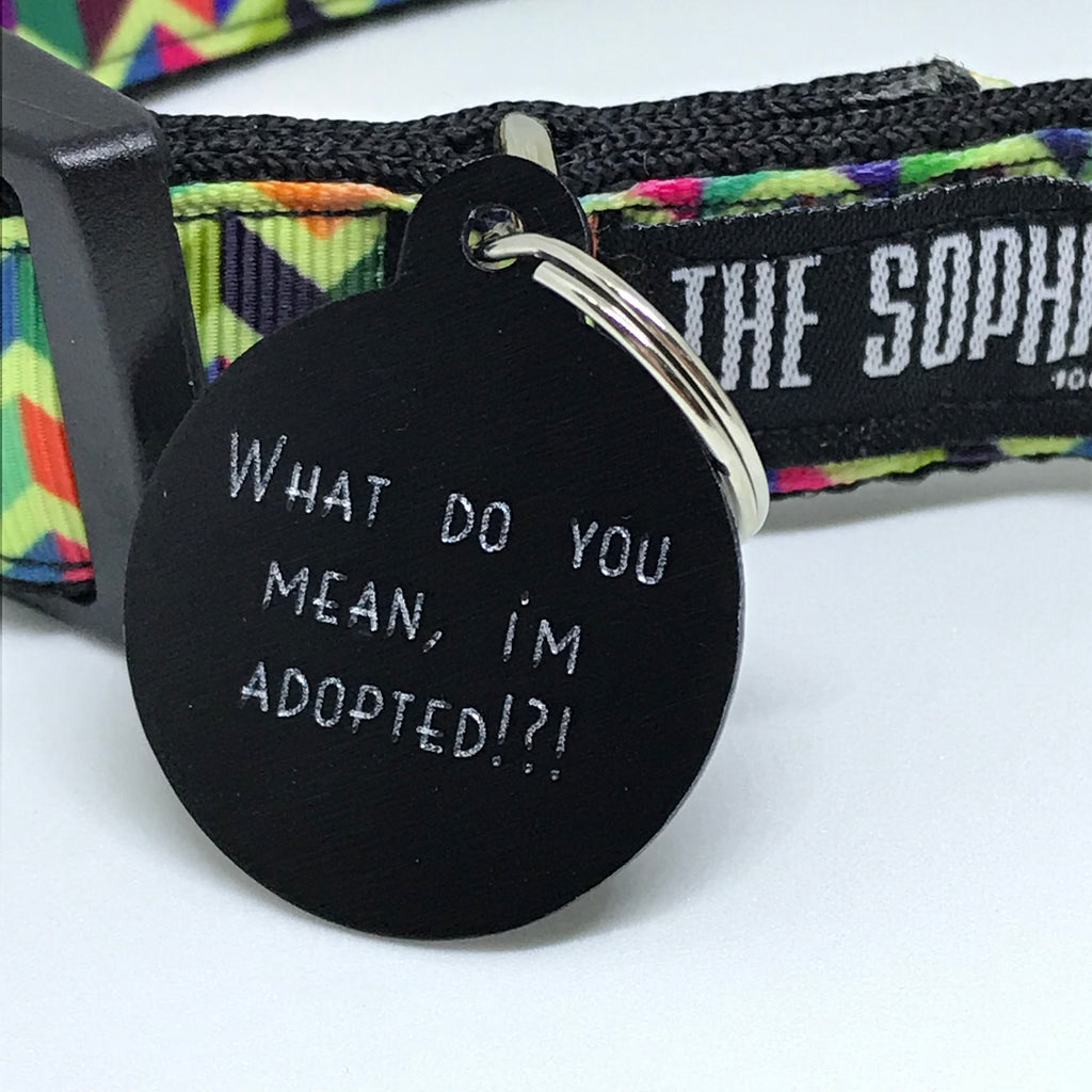 What Do You Mean I'm Adopted!?! - Dog Tags - The Sophisticated Pet